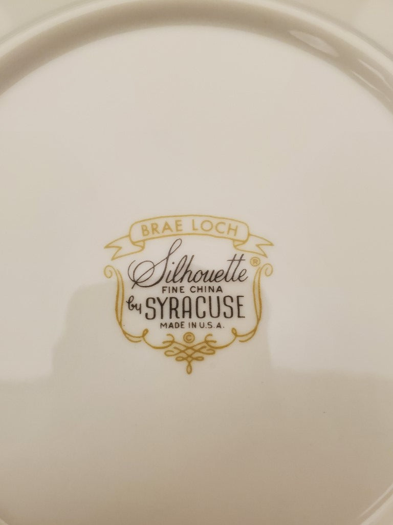 Set of 7 Syracuse Brae Loch Salad Plates LK