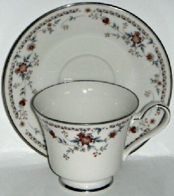 Set of 4 Noritake Adagio Cup & Saucer Sets