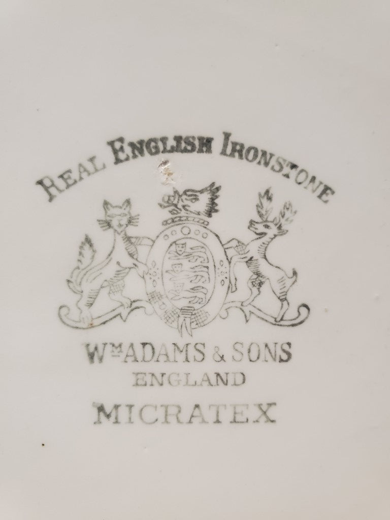 William Adams & Sons Micratex 13" Oval Serving Platter