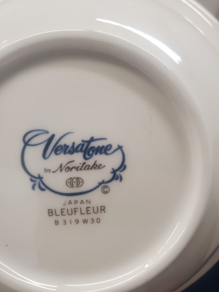 Set of 5 Noritake Bleufleur Coupe Cereal Bowls LK