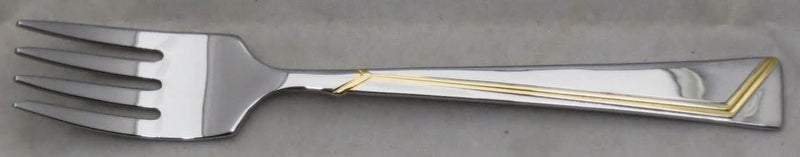 Set of 5 Oneida Golden Era Individual Salad Forks