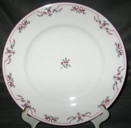 Set of 5 Royal Worcester Petite Fleur (Pink, Smooth) Salad Plates