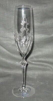 Varga Art Crystal Emblem Champagne Flute