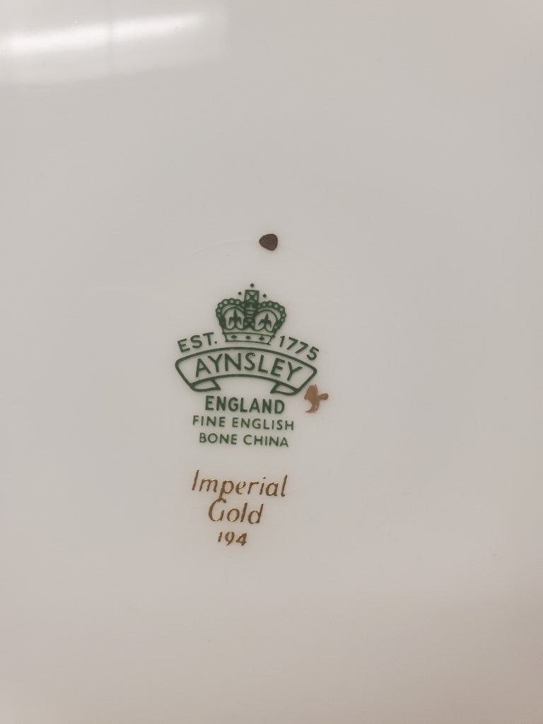 Aynsley Imperial Gold Dinner Plate LK