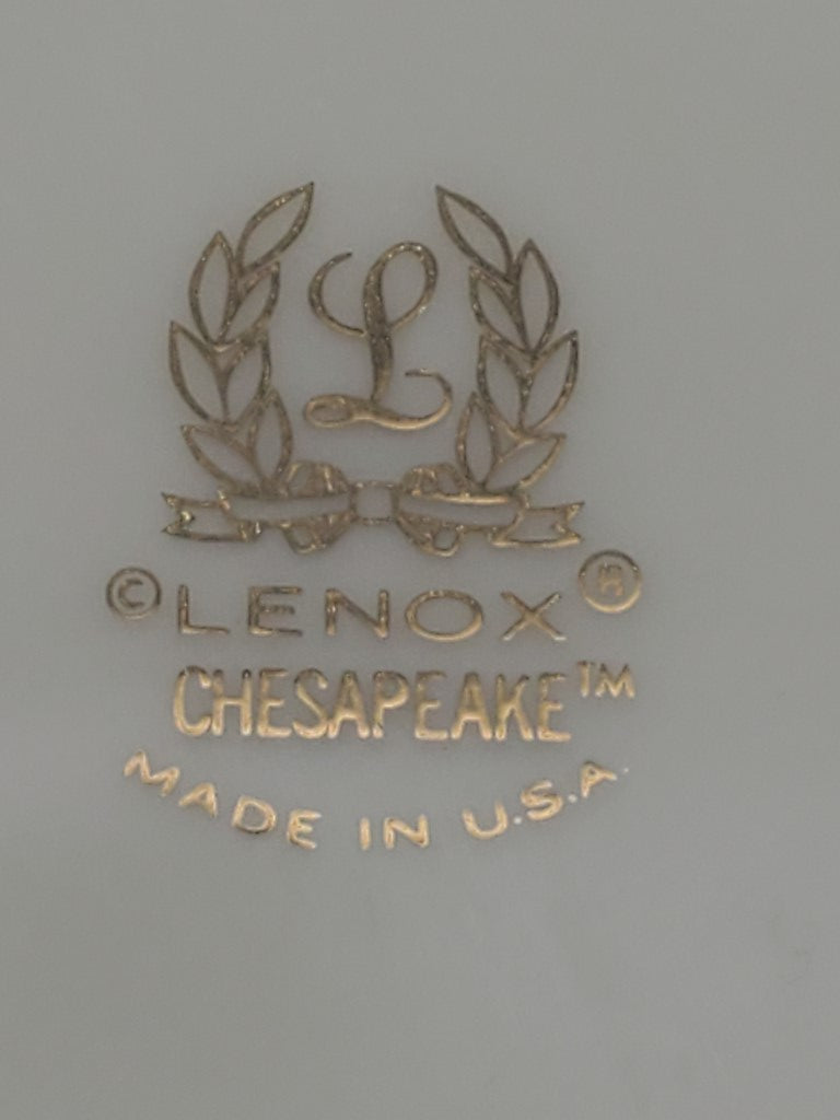 Set of 8 Lenox Chesapeake Cup & Saucer Sets LK