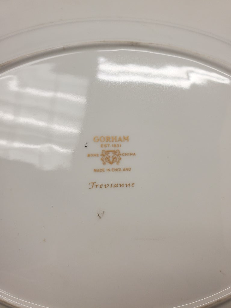 Gorham Trevianne Creamer & Sugar Bowl with Lid Set LK
