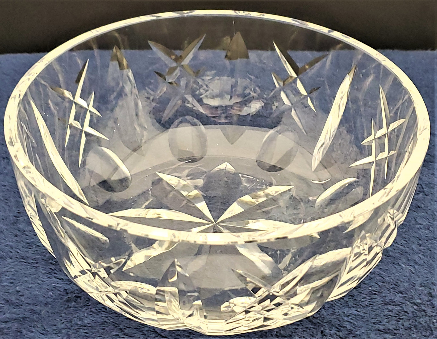 Elegant Waterford Cut Crystal 8" Bowl