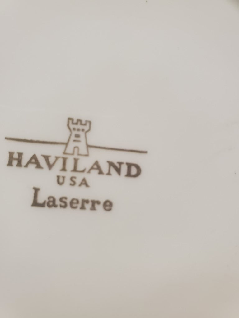 Haviland Laserre Salad Plate