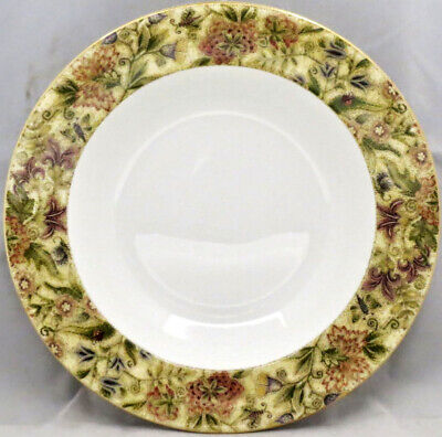 Set of 5 Wedgwood Floral Tapestry Rim Soup Bowls