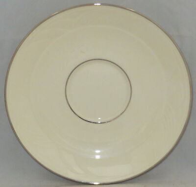 Set of 3 Lenox Sand Dune Platinum Saucers for Footed Cup
