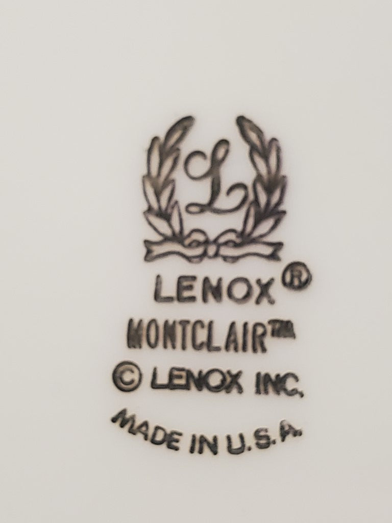 Set of 9 Lenox Montclair Bread & Butter Plates LK
