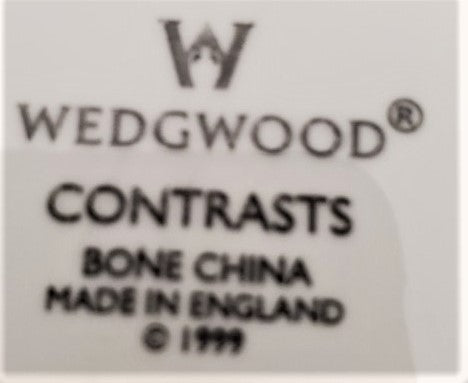 Wedgwood Contrasts Ulander Bread & Butter Plate