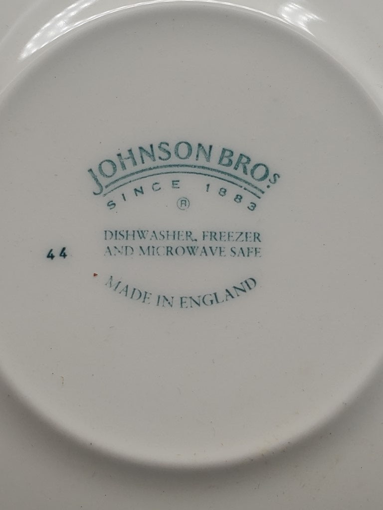 Johnson Brothers Old Britain Castles Blue (England) Oversize Cup & Saucer Set LK