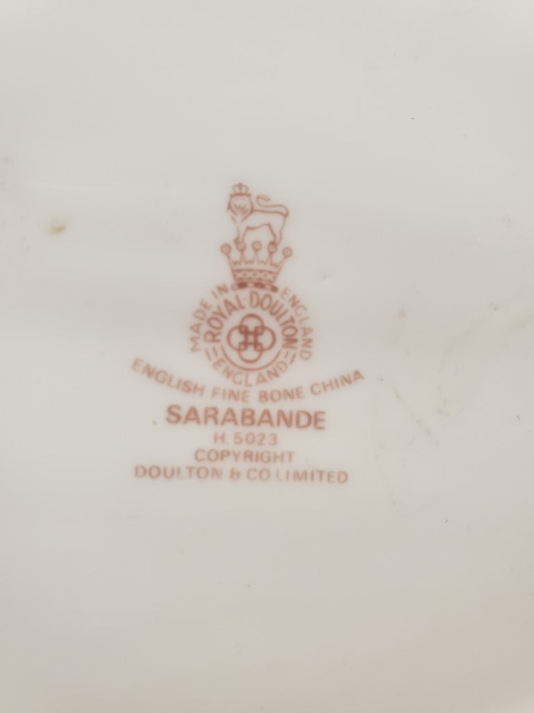 Royal Doulton Sarabande Oval Vegetable Bowl LK