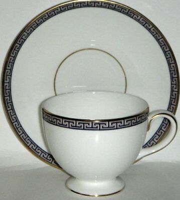 Set of 4 Wedgwood Palatia Footed Cup & Saucer Sets