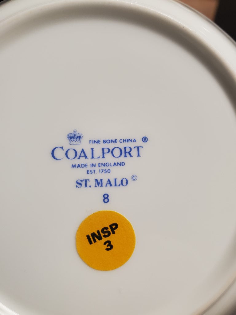 Coalport St. Malo Creamer & Sugar Bowl with Lid