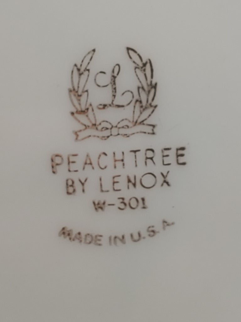 Set of 6 Lenox PeachTree Dinner Plates LK