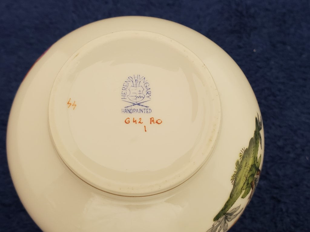Herend Rothschild Bird (RO) Creamer (642)