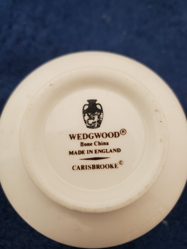 Set of 3 Wedgwood Carisbrooke Cup & Saucer Sets LK