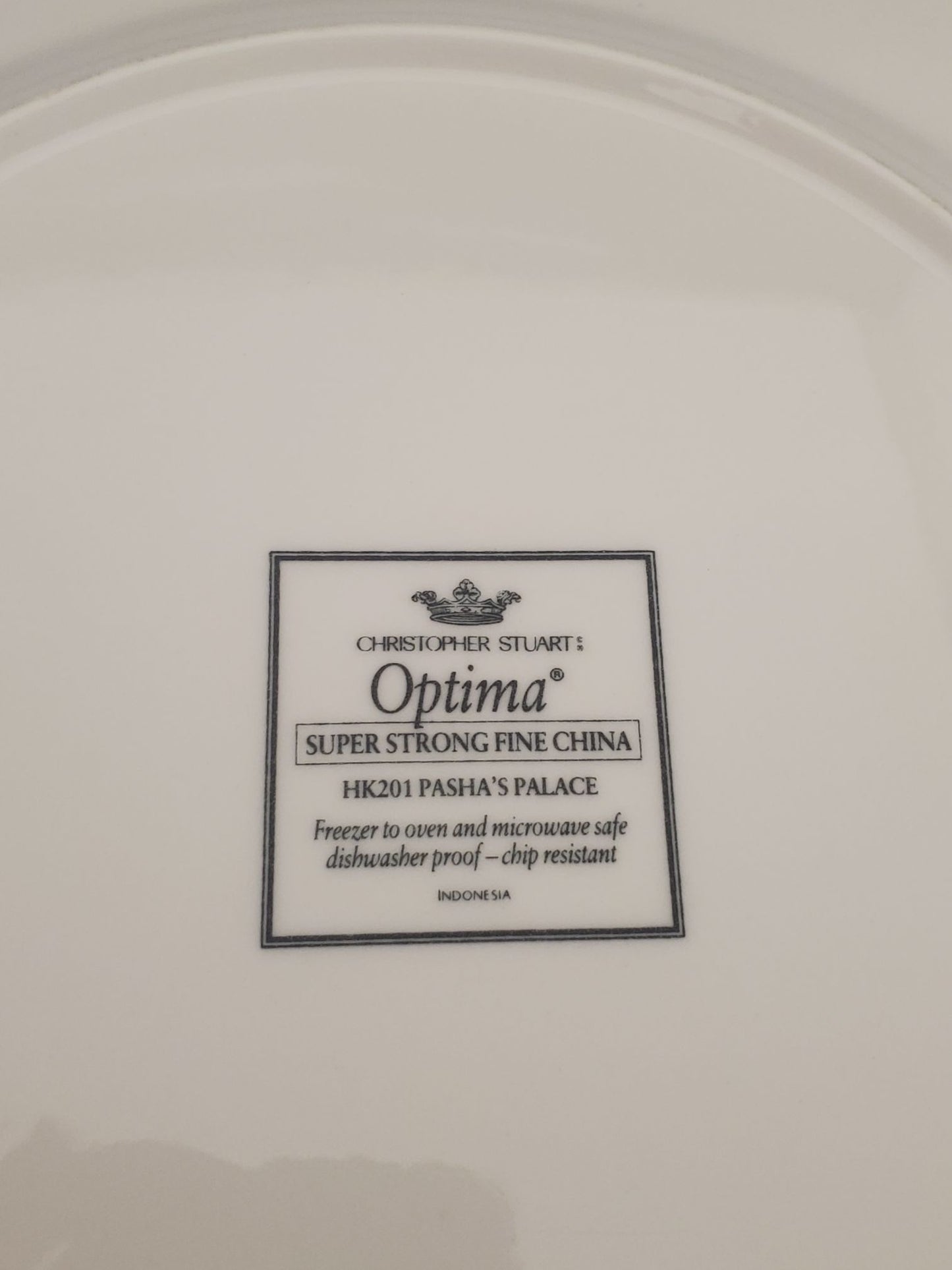 Christopher Stuart Pasha's Palace Salad Plate