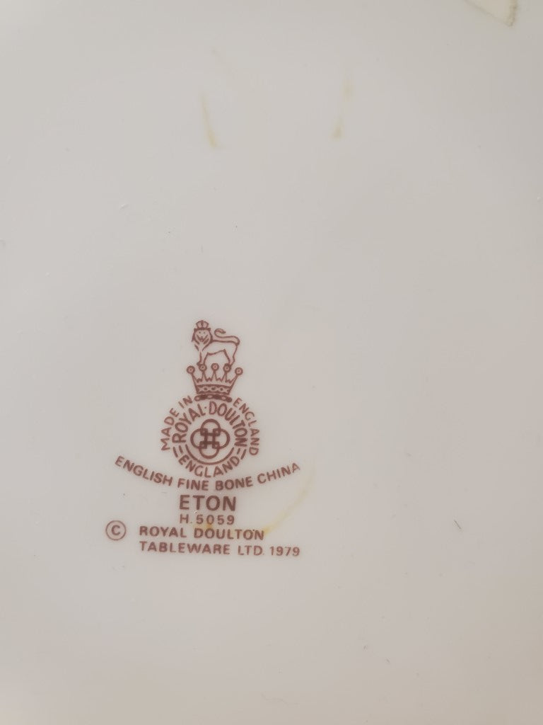 Set of 2 Royal Doulton Eton Dinner Plates LK