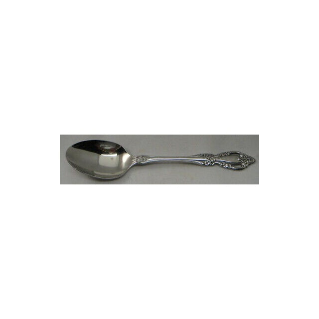 Set of 2 Oneida White Orchid Serving Spoons (Imperfect)