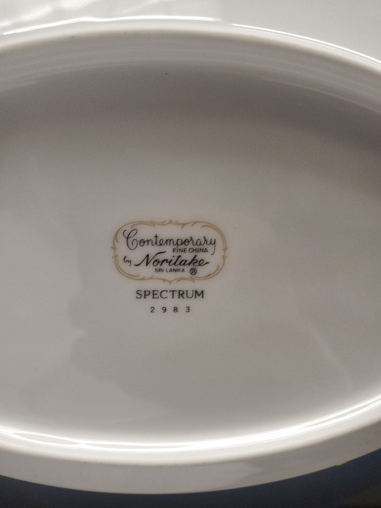 Noritake Spectrum 9" Oval Vegetable Bowl