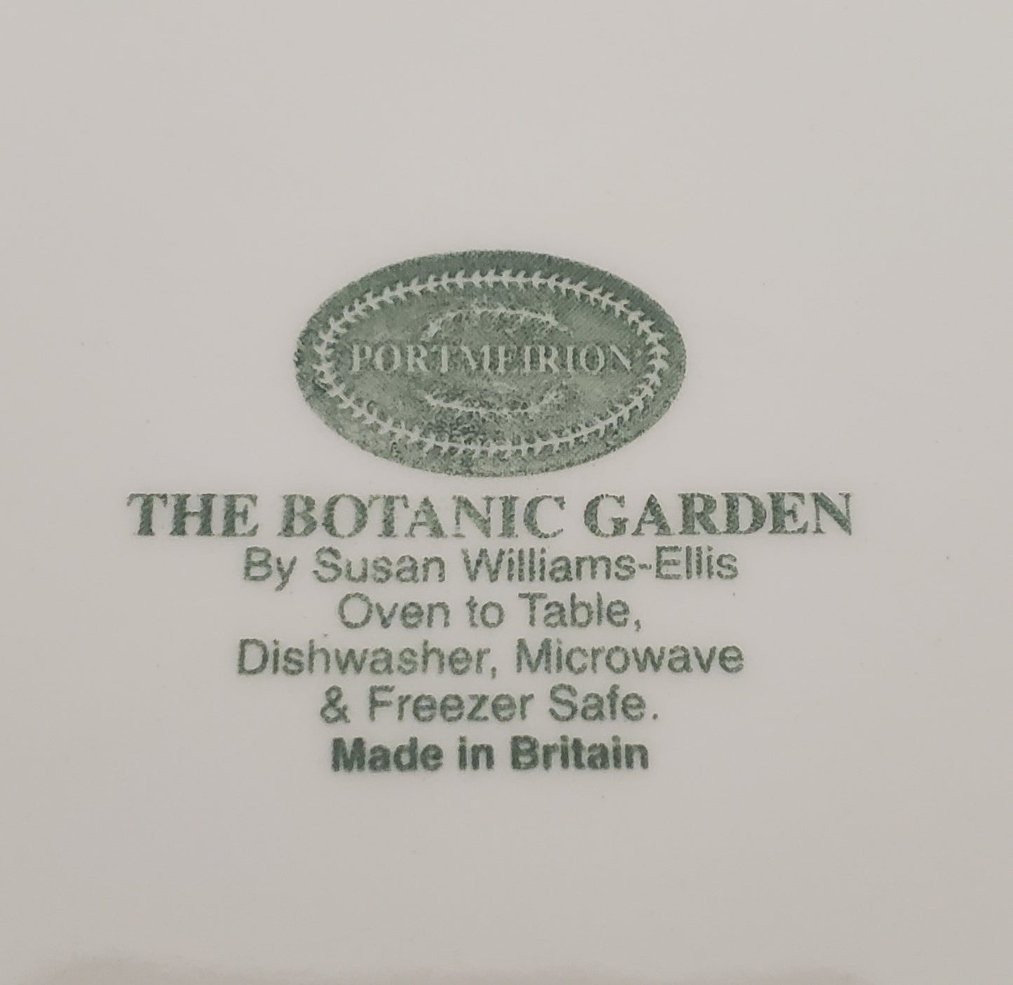 Portmeirion Botanic Garden Open Sugar Bowl