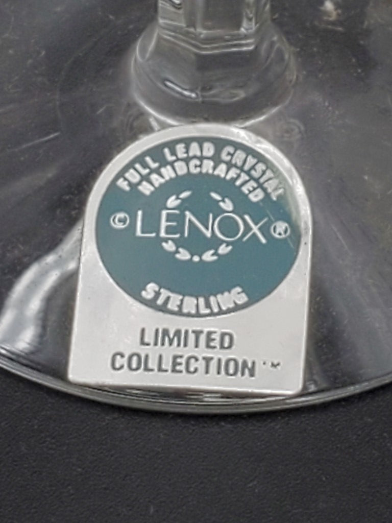 Set of 6 Lenox Sterling Water Goblets LK