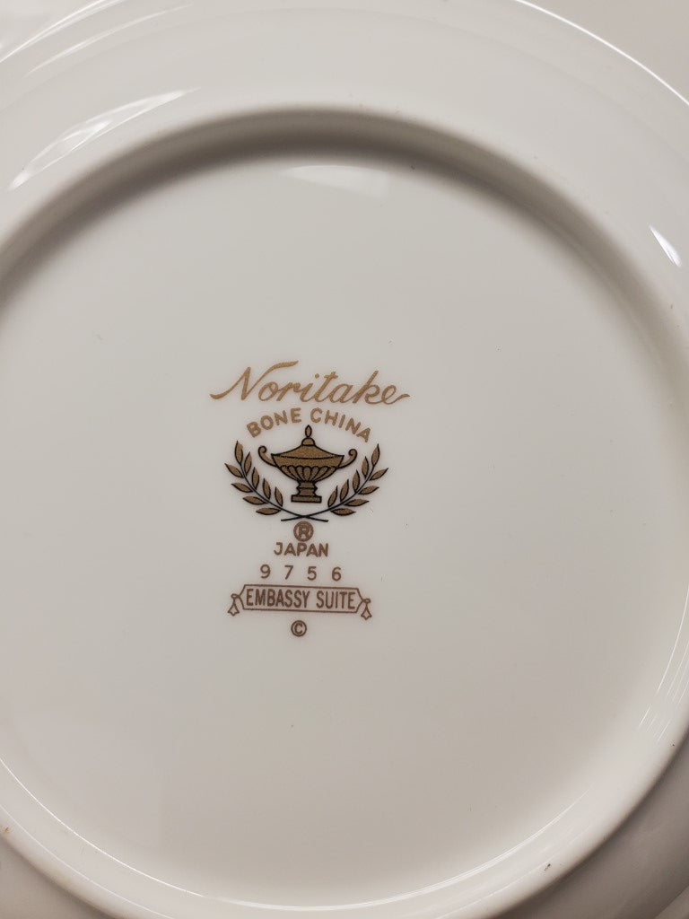 Set of 5 Noritake Embassy Suite Rim Soup Bowls LK