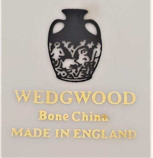 Set of 5 Wedgwood Ulander Powder Blue Dinner Plates