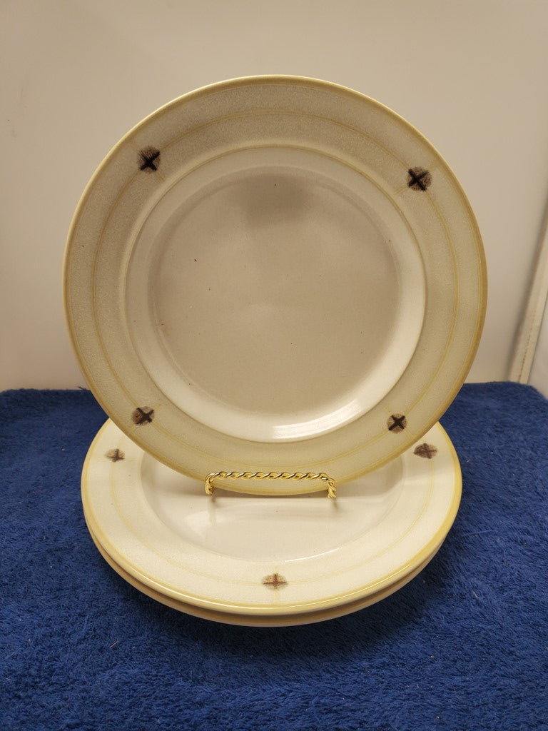Set of 3 Mikasa Moonspun Salad Plates LK