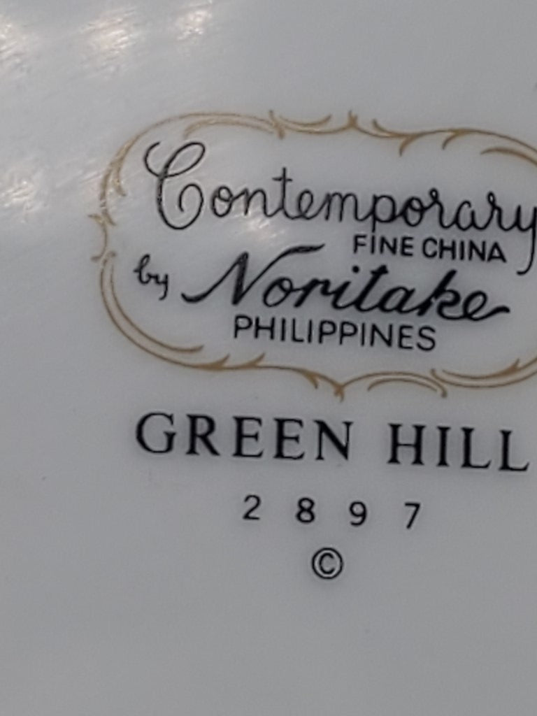 Set of 5 Noritake Green Hill Fruit Bowls LK