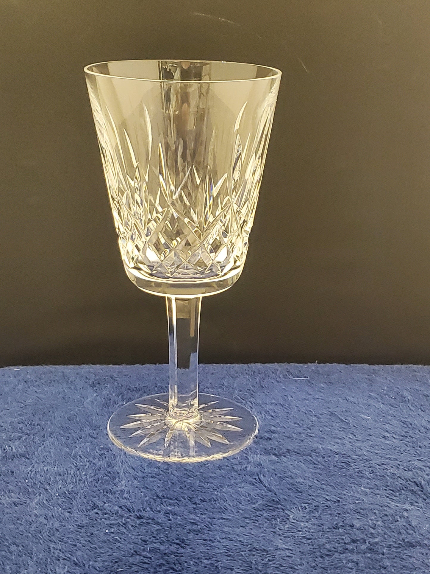 Set of 6 Waterford Lismore Claret Wines