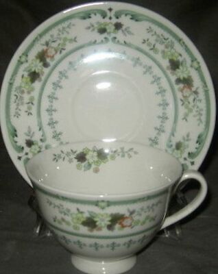Set of 4 Royal Doulton Provencal Cup & Saucer Sets