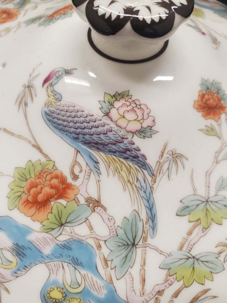 Wedgwood Kutani Crane Cover for Round Vegetable Bowl LK