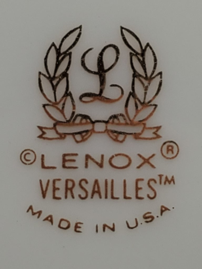 Set of 2 Lenox Versailles Dinner Plates LK