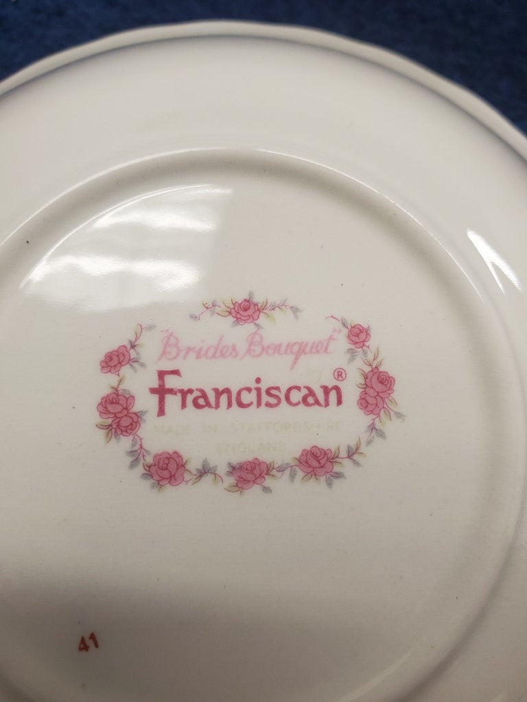 Set of 7 Franciscan Brides Bouquet Fruit Bowls LK