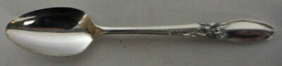 Set of 6 Oneida White Orchid Teaspoon (Imperfect)