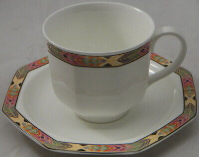 Villeroy & Boch Cheyenne Footed Cup & Saucer Set