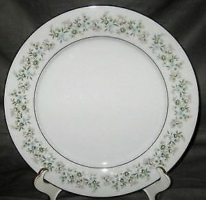 Set of 3 Noritake Savannah (Rim, Platinum) Salad Plates (Imperfect)
