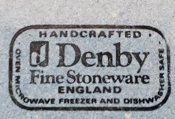 Denby Corfu and Rust Salad Plate LK