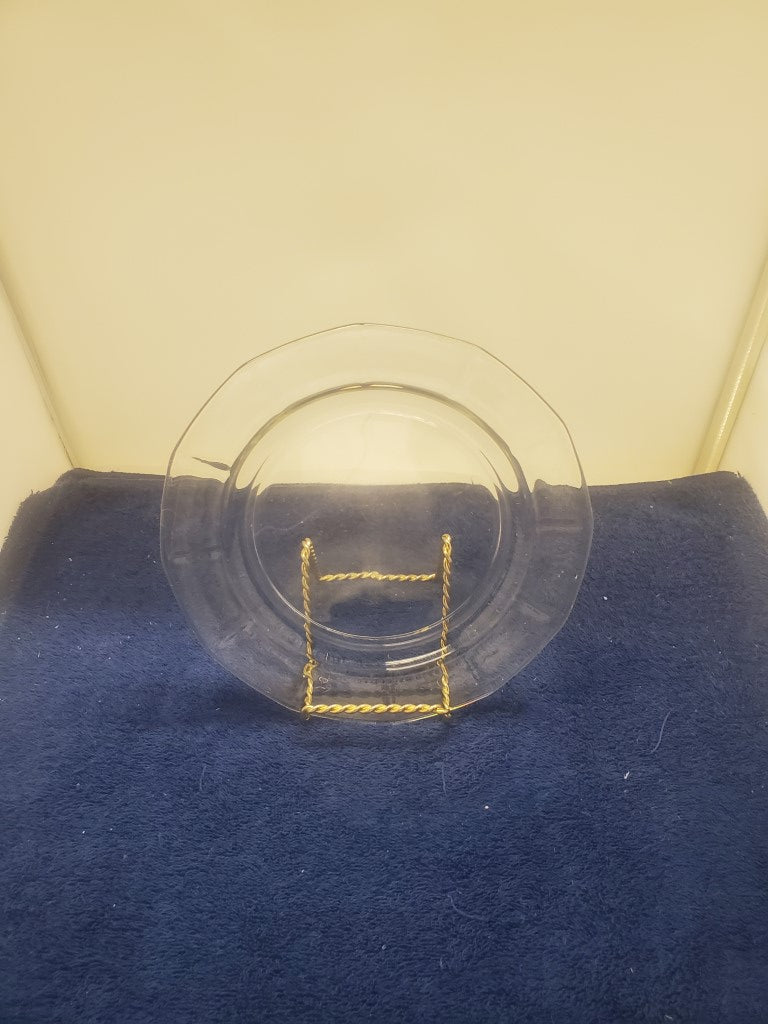 Depression Glass Fairfax Clear Salad Plate SASE102225