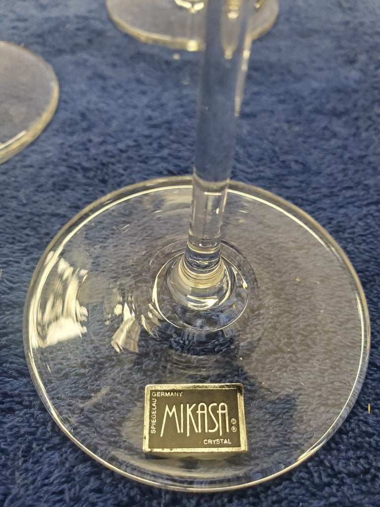 Set of 6 Mikasa Fiore Champagne/Tall Sherbets LK