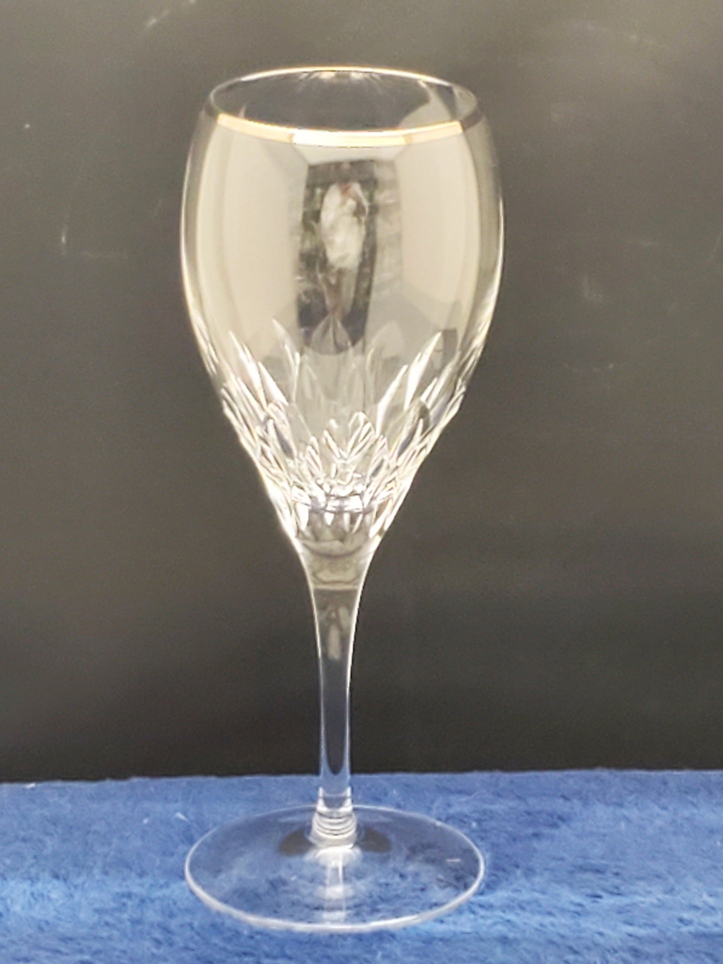 Set of 6 Cristal D'Arques-Durand Capella - Platinum Wine Glass