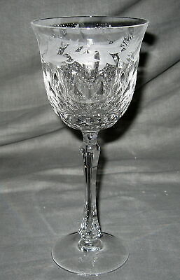 Varga Art Crystal Tropical Bloom Water Goblet