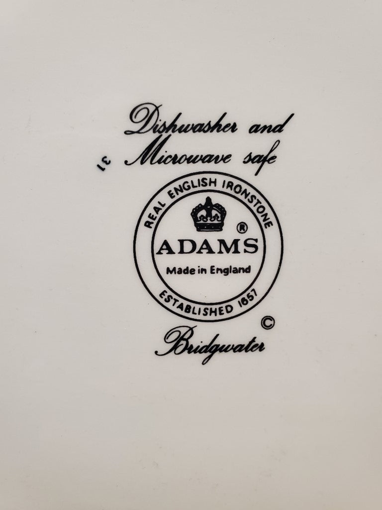 Adams Bridgwater 12" Oval Serving Platter