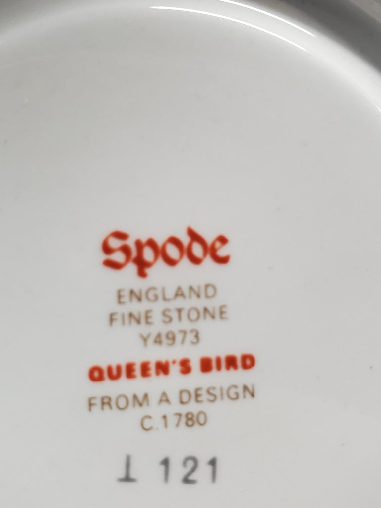 Spode Queen's Bird Cup & Saucer Set LK