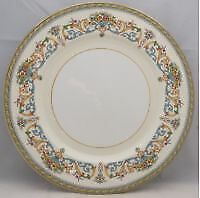 Set of 4 Aynsley, John Henley (Smooth, Green Backstamp) Bread & Butter Plates