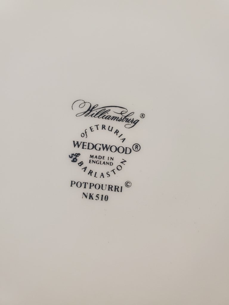 Wedgwood Williamsburg Potpourri Salad Plate LK